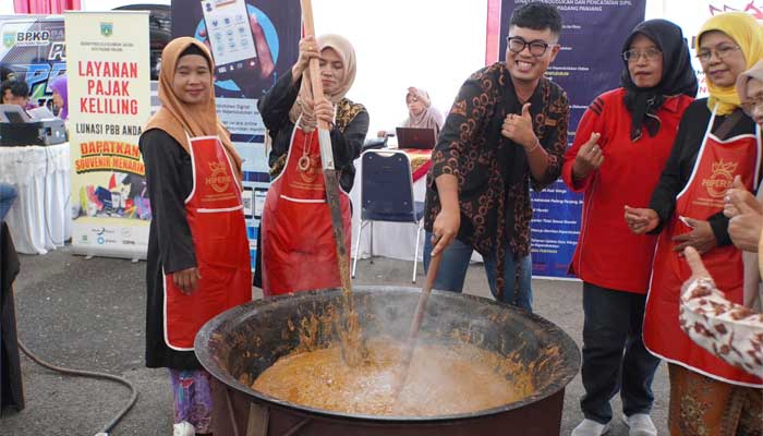 Demo Masak Rendang Jamur dan Lomba Outbound PKK Kelurahan Meriahkan Festival Merah Putih