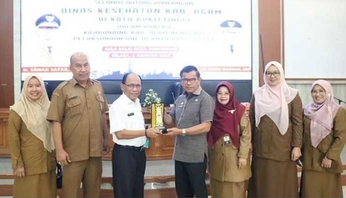 Dinkes Agam Kunker ke Bukittinggi, Pelajari Suksesnya Program UHC 1 Dinas Kesehatan Kabupaten Agam Kunker ke Kota Bukittinggi