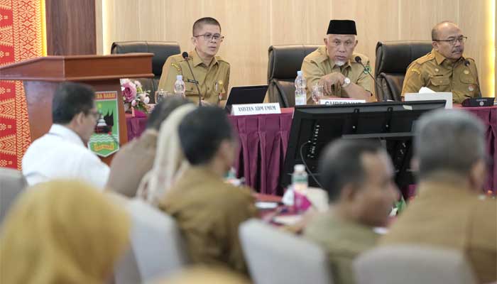 Ini Pesan Gubernur Mahyeldi dalam Evaluasi SAKIP Sumbar 2024