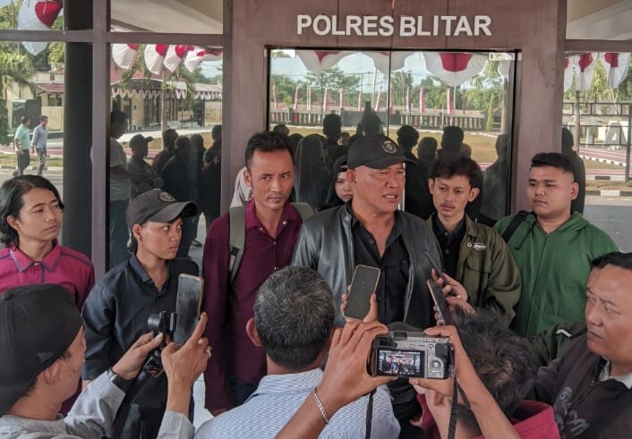 Ormas Ratu Adil di Polres Blitar