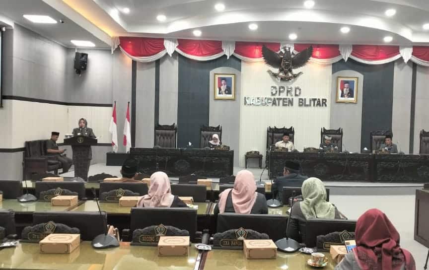 Sidang Paripurna DPRD Kabupaten Blitar