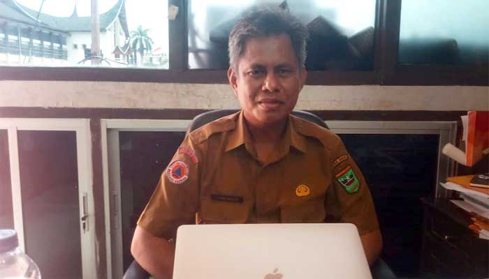 Kepala Bidang Rehab Rekontruksi (Rekon) BPBD Sumbar, Ilham Wahab.