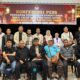 KPU Kabupaten Sijunjung menggelar konferensi pers bersama para awak media serta stakeholder terkait