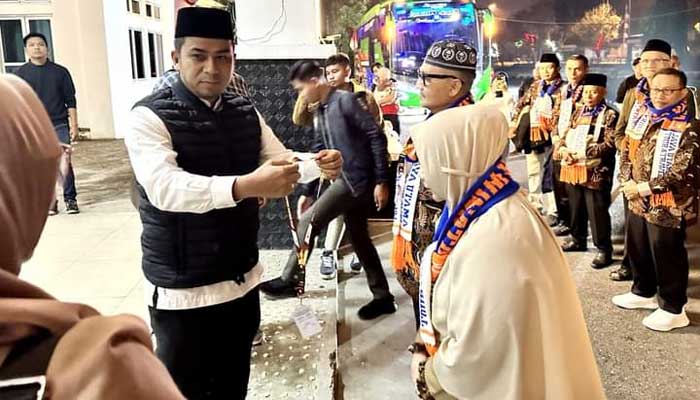 Wawako Solok, Ramadhani Kirana Putra lepas 52 Jemaah Umrah Rangkayo Mulia Haramain