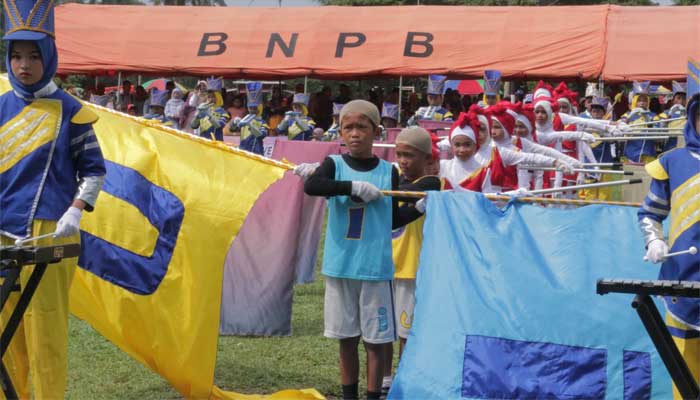Agam Marching Band Festival kedua di GOR Rang Agam