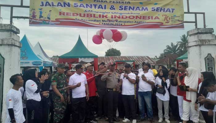 Ribuan Masyarakat Kecamatan Meranti Ikut Gerak Jalan Santai Meriahkan HUT RI 1 Ribuan Masyarakat Kecamatan Meranti Ikut Gerak Jalan Santai Meriahkan HUT RI