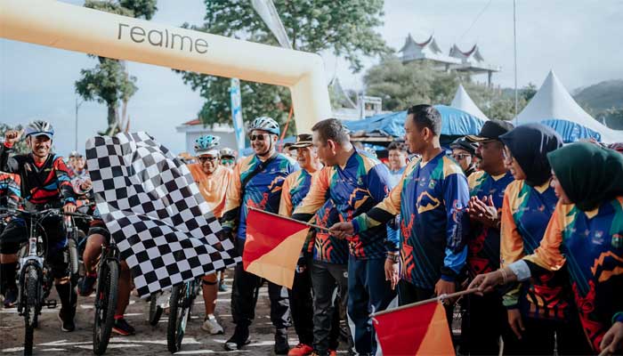 Promosikan Pariwisata, Budaya dan Kuliner, Pemkab Solok Gelar Napak Tilas Tour de Singkarak