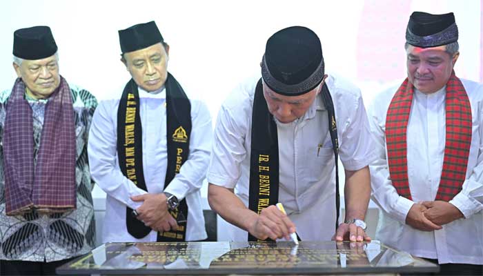 Gubernur Sumbar Resmikan Surau Ka’bah Inyiak Tuah Islamic Center di Rawang Agam