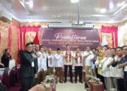 Pasangan Calon Walikota dan Wakil Walikota Sawahlunto Ryanda – Jefri Mendaftar di Hari Kedua