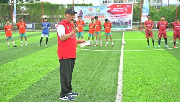 Karang Taruna Sumbar Gelar Turnamen Mini Soccer Gubernur Cup 2024