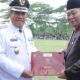 Upacara Penurunan Bendera Merah Putih Tingkat Kabupaten Asahan