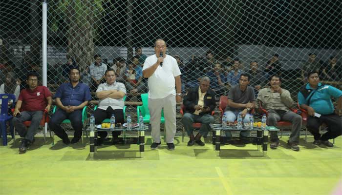 Wakil Bupati Asahan Buka Turnamen Bola Voli Kades Urung Pane Cup