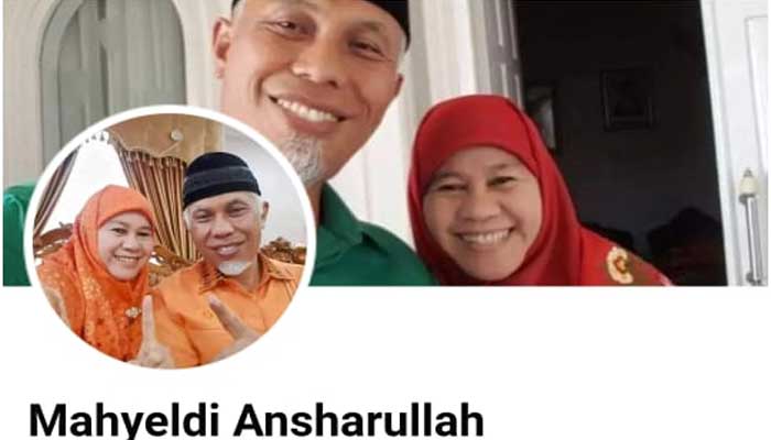 Tangkapan layar akun FB bodong berkedok penipuan atas nama Gubernur Sumbar, Mahyeldi Ansharullah
