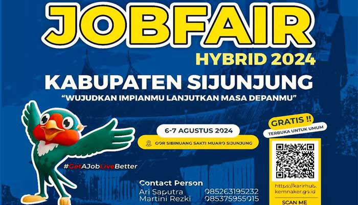 Disnakertrans Sijunjung Adakan Job Fair