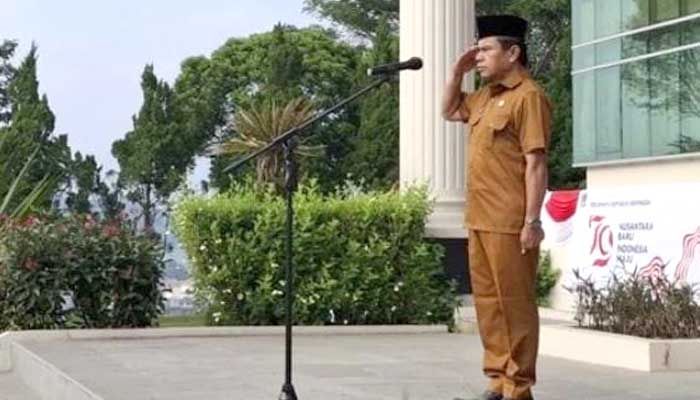 Sekdako Martias Wanto pimpin apel gabungan ASN Pemko Bukittinggi