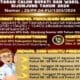 Pengumuman Pendaftaran Pasangan Bakal Calon Bupati dan Wakil Bupati Sijunjung tahun 2024
