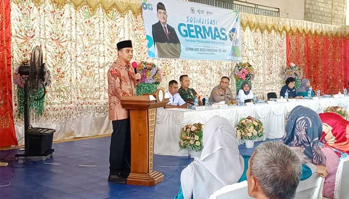 Anggota DPR RI, Ade Rezki Pratama Berikan Edukasi Germas Hidup Sehat di Nagari Langsek Kadok Barat, Kecamatan Rao Selatan, Kabupaten Pasaman, Sumbar