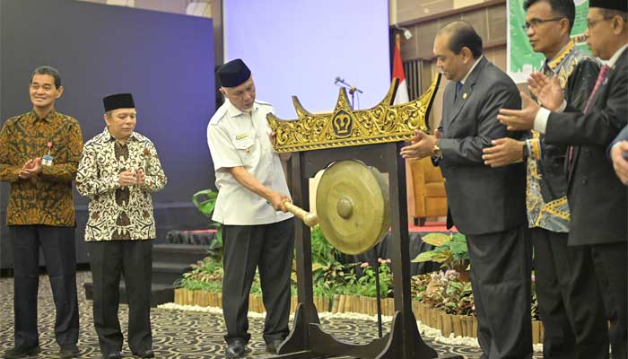 Pembukaan Bagaicies III yang dihelat FEBI UIN Imam Bonjol Padang