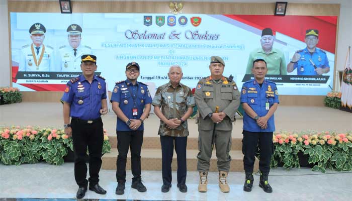 Bupati Asahan Buka Diklat Pemadam Kebakaran Kualifikasi Tingkat I