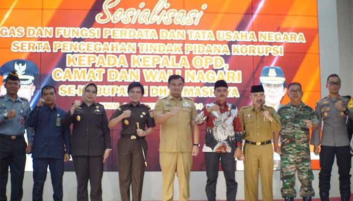 Bupati Dharmasraya Sambut Kunjungan Kajati Sumbar