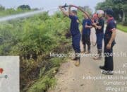 Damkar dan BPBD Muba Berhasil Padamkan Kebakaran Lahan di Jalan Perumahan AMD 9 Damkar dan BPBD Muba Berhasil Padamkan Kebakaran Lahan di Jalan Perumahan AMD Tembusan Lumpatan
