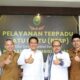 Evi Yandri Rajo Budiman silaturahmi dengan Ketua Pengadilan Tinggi Padang, Ade Komaruddin