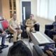 Pjs. Wali Kota Bukittinggi, Hani Syopiar Rustam melakukan pertemuan dengan Bob R. F. Sagala