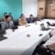 Pjs. Wali Kota Bukittinggi, H. Hani Syopiar Rustam, bersama sejumlah kepala OPD menemui perwakilan Dirjen Perimbangan Keuangan Kementerian Keuangan