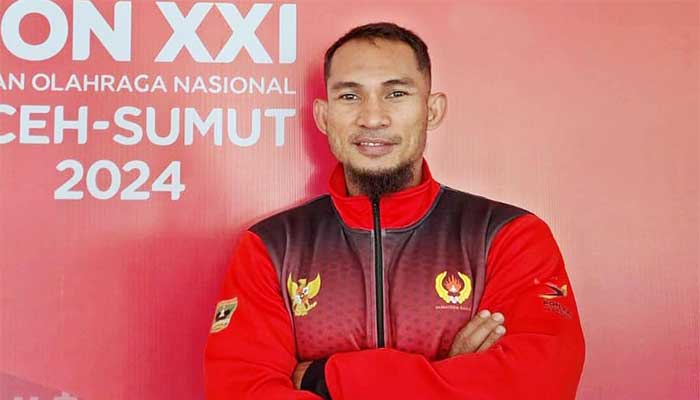 Atlet Binaraga Padang Panjang Indra Mulyadi Sumbang Medali Perak di PON XXI