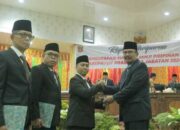 Ilham Dilantik sebagai Ketua DPRD Agam Periode 2024-2029