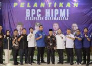 Sekda Adlisman Hadiri Pelantikan BPC HIPMI Dharmasraya Periode 2024-2027