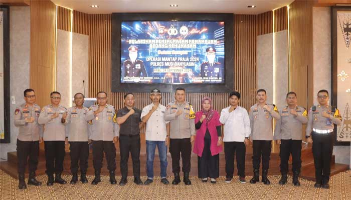 Personel Polres Muba dan Polsek Ikuti Pelatihan Peningkatan Kemampuan Bidang Kehumasan