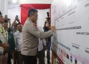 200 Personel Gabungan Amankan Pengundian Nomor Urut Pasangan Calon Pilkada Muba 2024