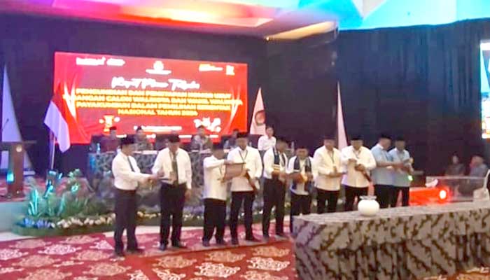 KPU Payakumbuh Gelar Pengundian Nomor Urut Pasangan Calon Walikota dan Wakil Walikota