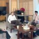 Pertemuan dengan Plt Gubernur Sumbar, Audy Joinaldy dengan Pjs Wako Bukittinggi, Hani Syopiar Rustam