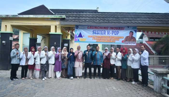 RSUD Kota Sawahlunto Launching Program Inovasi SISTER K-POP