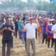 Wakil Bupati Way Kanan bersama Ribuan Peserta Ikuti Senam Sehat Bersama di Way Tuba