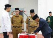 Wako Erman Safar Lantik Elqadri sebagai Penjabat Sekretaris Daerah Bukittinggi