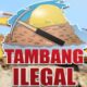 Ilustrasi tambang ilegal