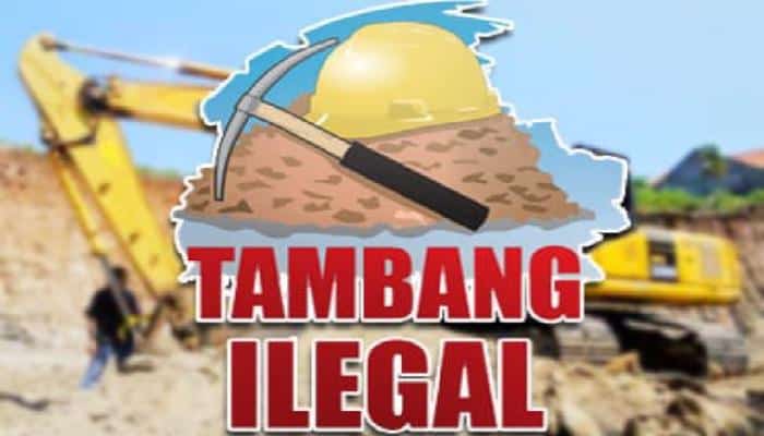 Ilustrasi tambang ilegal