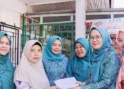 PKK Bersama DWP Padang Panjang Serahkan Bantuan untuk Korban Kebakaran di Balai-Balai