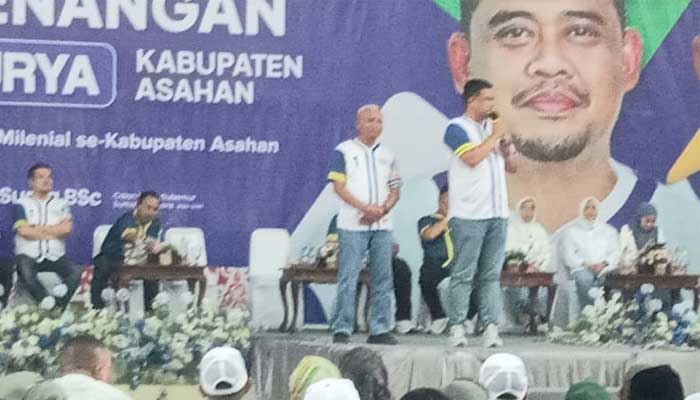Pasangan Bobby-Surya di Asahan