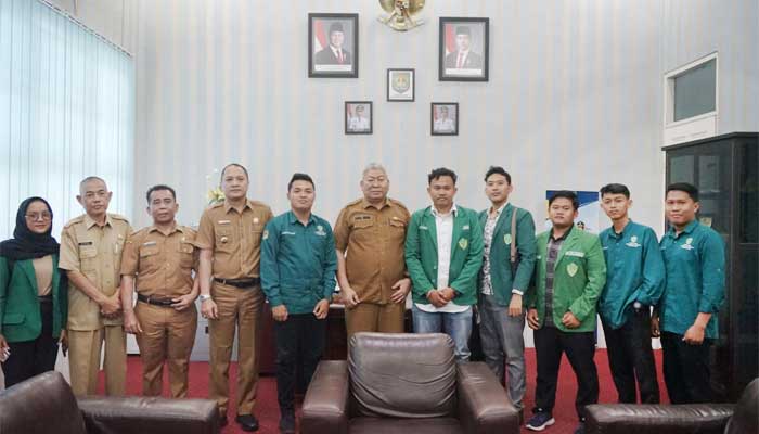 Ikatan Pelajar Al-Washliyah audiensi dengan Pj Sekda Asahan