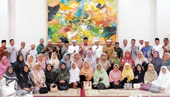Pj Wako Padang Panjang, Sonny Budaya Putra Silaturahmi dengan Jemaah Haji
