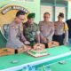 Polres Dharmasraya Berikan Kejutan di HUT TNI ke-79 kepada Koramil 03/Pulau Punjung
