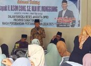 Anggota DPRD Sumbar Ilson Cong Serap Aspirasi Warga Taeh Baruah Payakumbuh
