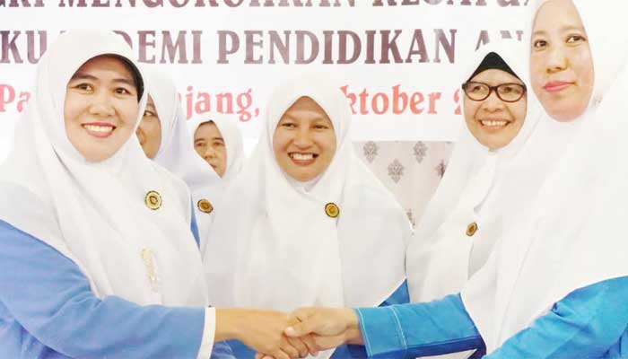 Sri Wahyuningsih Pimpin IGTKI-PGRI Padang Panjang periode 2024-2029