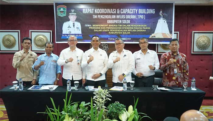 TPID Kabupaten Solok Gelar Rakor dan Capacity Building di Padang