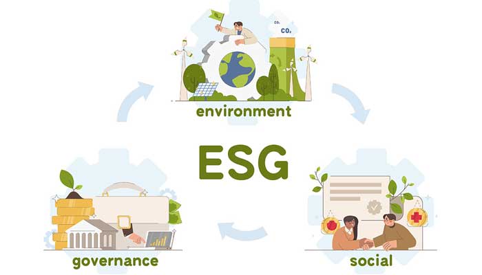 Ilustrasi Environment, Social, and Good Governance (ESG)