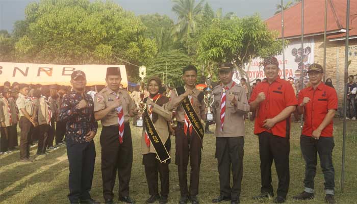 Penutupan giat prestasi tahunan Adyarajaddipa di Simpang Empat, Kabupaten Pasaman Barat